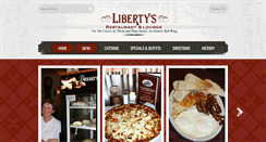 Desktop Screenshot of libertysrestaurant.com